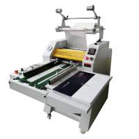 SL-400A A3 paper automatic separation type pneumatic hot roll laminator  laminating machine