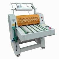 high speed roll paper laminating machine with hot melt film